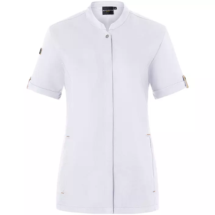 Karlowsky Green-Generation short sleeved chefs jacket, White, large image number 0