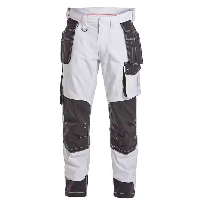 Engel Galaxy craftsman trousers, White/Antracite, large image number 0