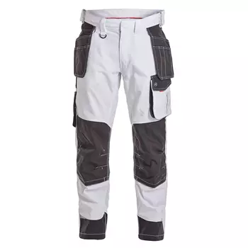 Engel Galaxy craftsman trousers, White/Antracite