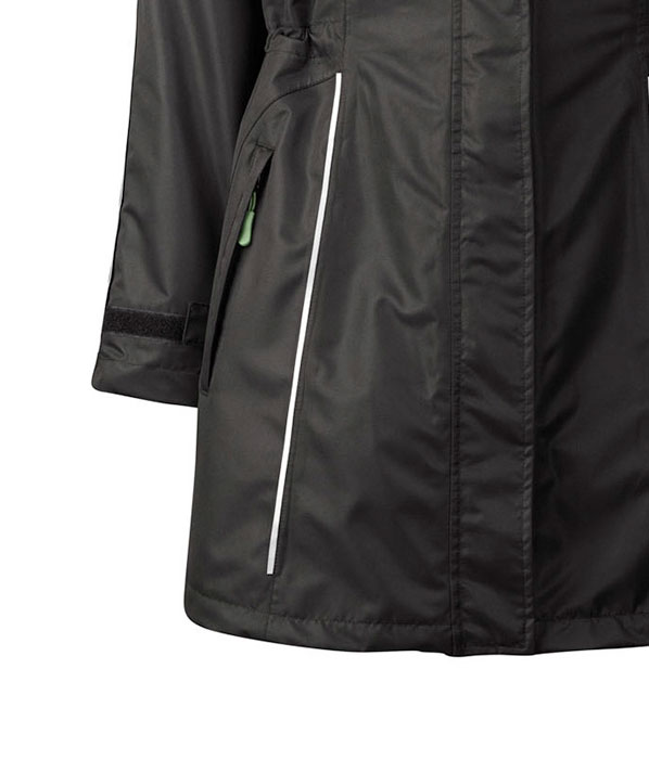 Xplor Care women's zip-in shell jacket with detachable hood, Black, large image number 3