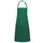 Karlowsky Basic bib apron with pockets, Forest Green, Forest Green, swatch