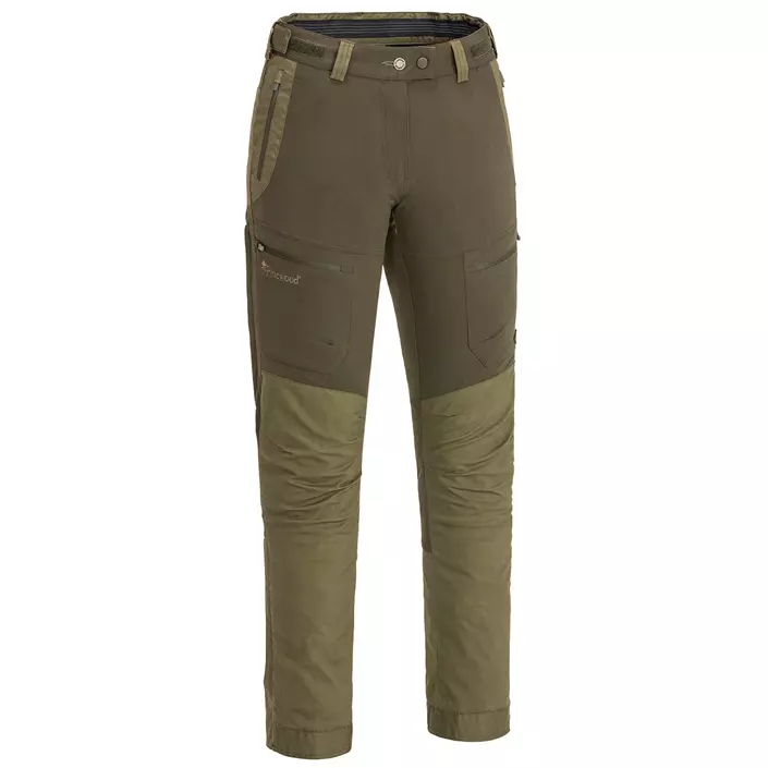 Pinewood Finnveden Hybrid Extreme damebukser, Dark Olive/Hunting Olive, large image number 0