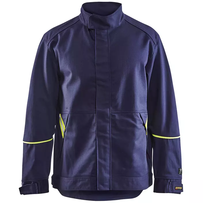 Blåkläder Anti-Flame welding jacket, Marine Blue/Yellow, large image number 0
