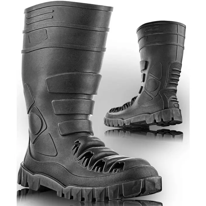 VM Footwear San Diego Sicherheitsstiefeletten, Schwarz, large image number 0