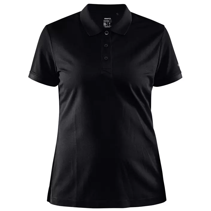 Craft Core Unify women's polo shirt, Black, large image number 0