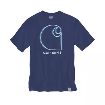 Carhartt graphic T-skjorte, Scout Blue Heather