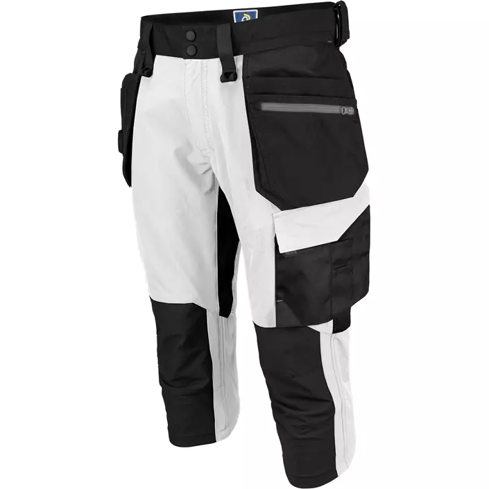 ProJob knee pants 5556 full stretch, White, large image number 2