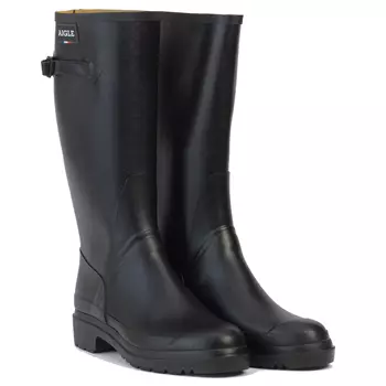 Aigle Cessac women's rubber boots, Noir