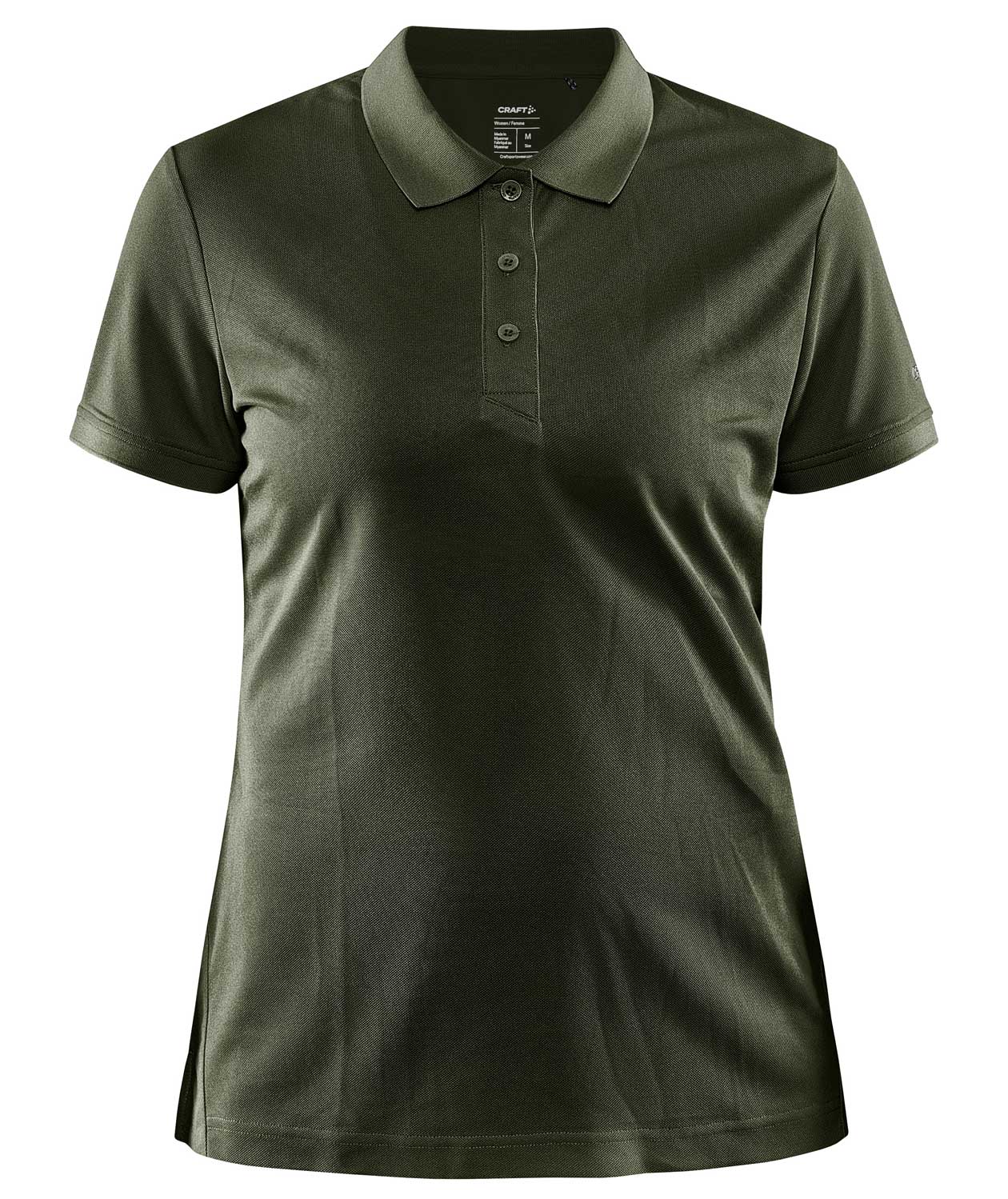 Craft Core Unify women's polo shirt, Woods Melange, Woods Melange, swatch