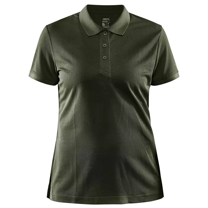 Craft Core Unify women's polo shirt, Woods Melange, large image number 0
