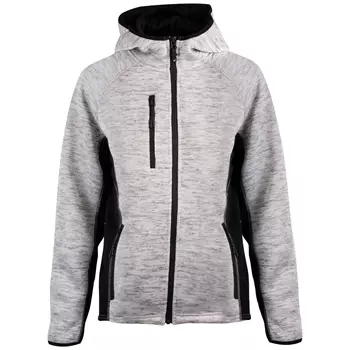 NYXX Essential  fleece hoodie/huvtröja dam, Grå Melange