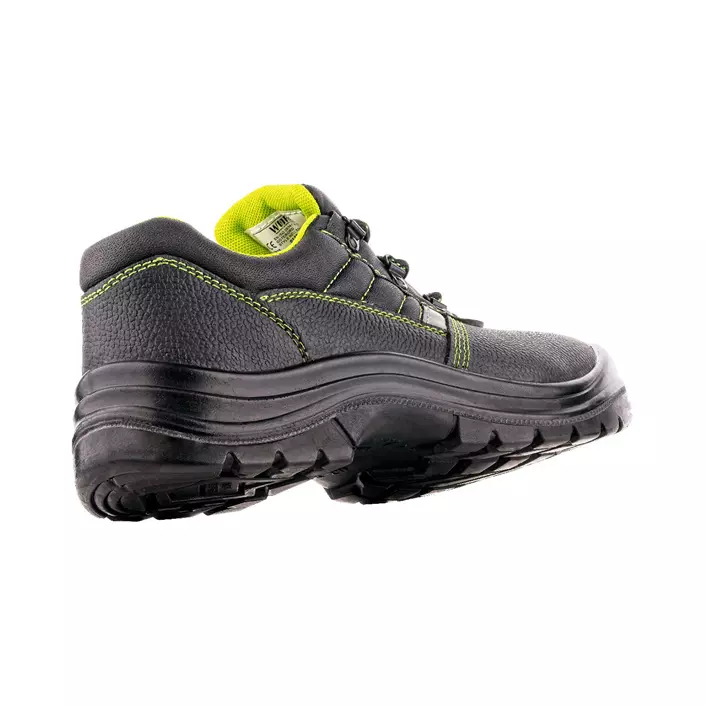 Worktime Göteborg safety shoes S1, Black/Green, large image number 1