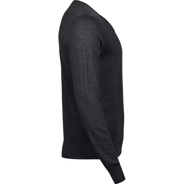 Tee Jays strikket trøje, Mørkegrå, large image number 2