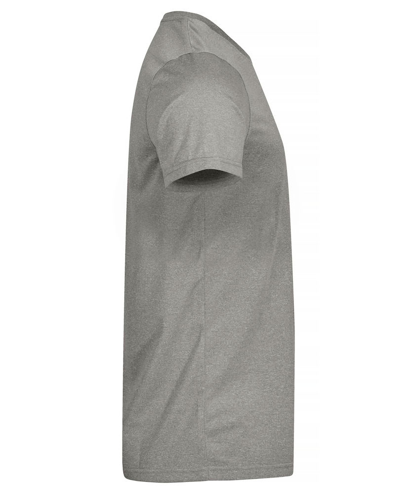 Clique Basic Active-T T-shirt, Grey melange , large image number 5