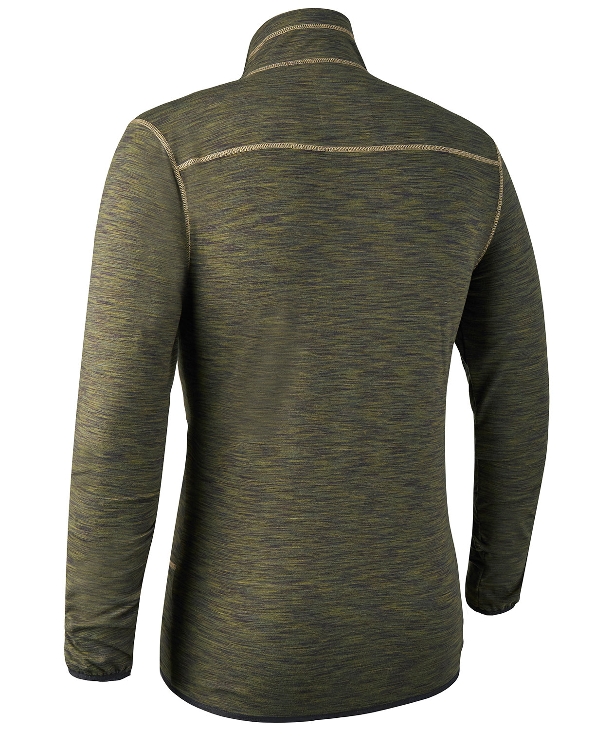 Deerhunter Norden Insulated fleece sweater, Green Melange