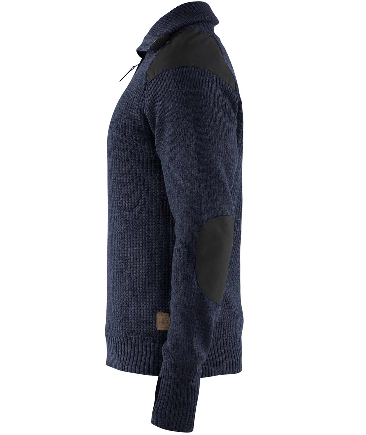 Bl&aring;kl&auml;der uld tr&oslash;je, M&oslash;rk marine/m&oslash;rk gr&aring;, large image number 2