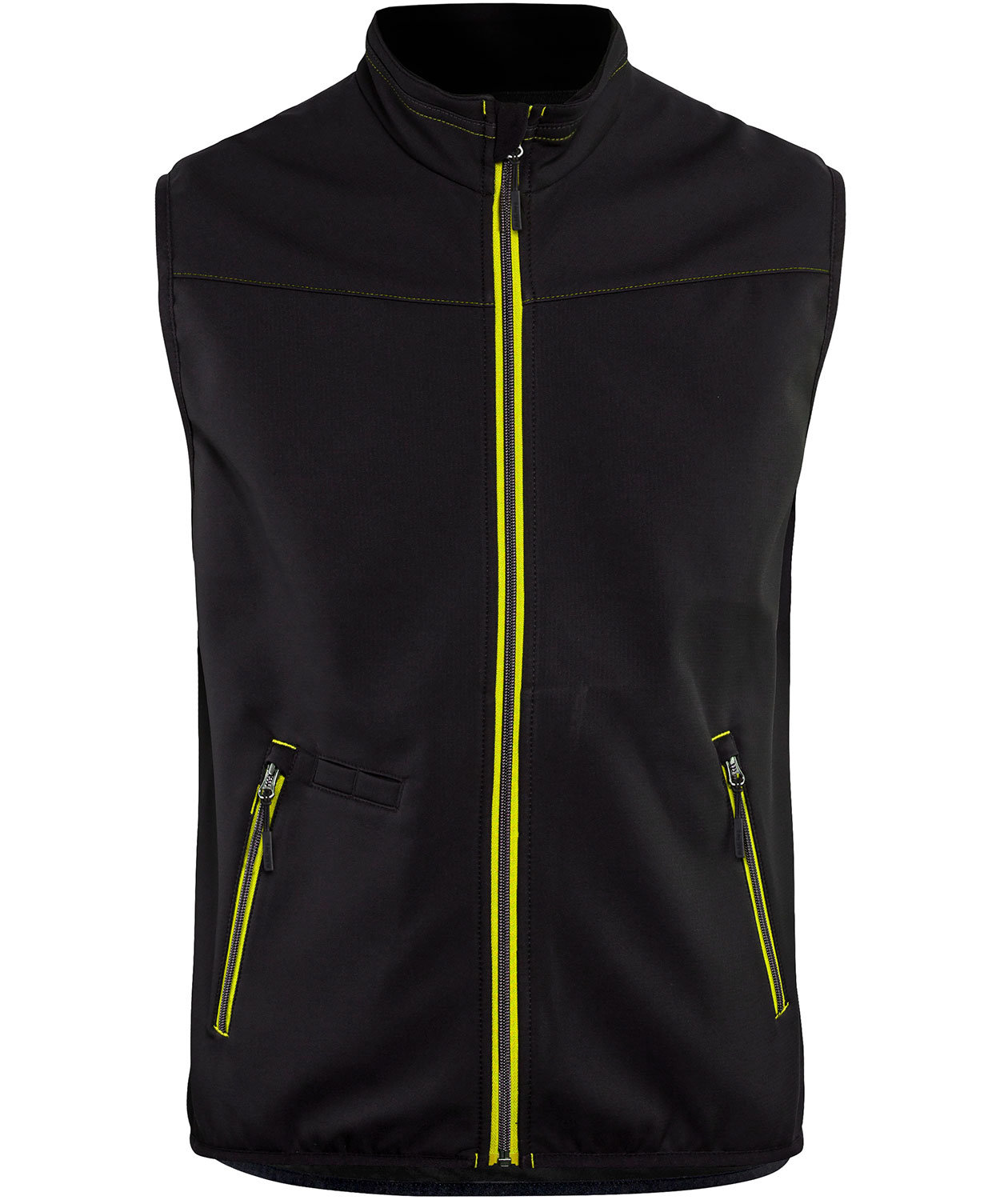 Bl&aring;kl&auml;der Unite softshell vest, Black/Yellow, Black/Yellow, swatch