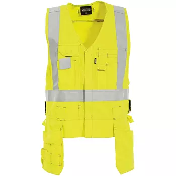 Tranemo Tera TX tool vest, Hi-Vis Yellow