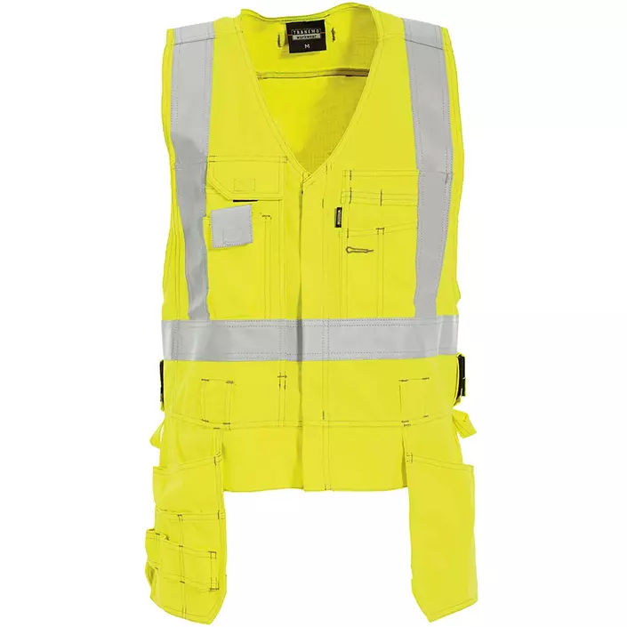 Tranemo Tera TX tool vest, Hi-Vis Yellow, large image number 0