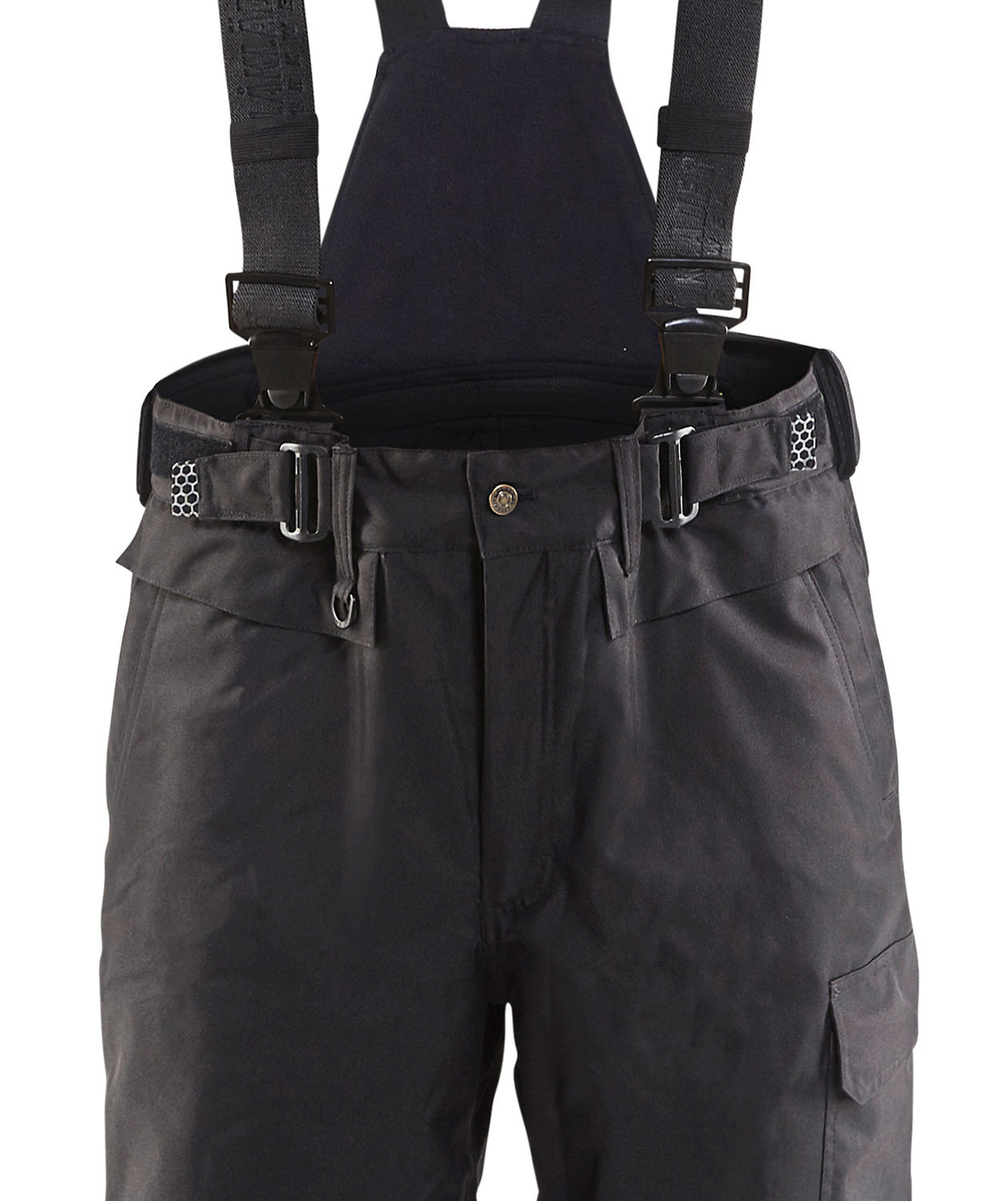 Bl&aring;kl&auml;der vinterbyxa m. h&auml;ngslen X1810, Svart, large image number 6