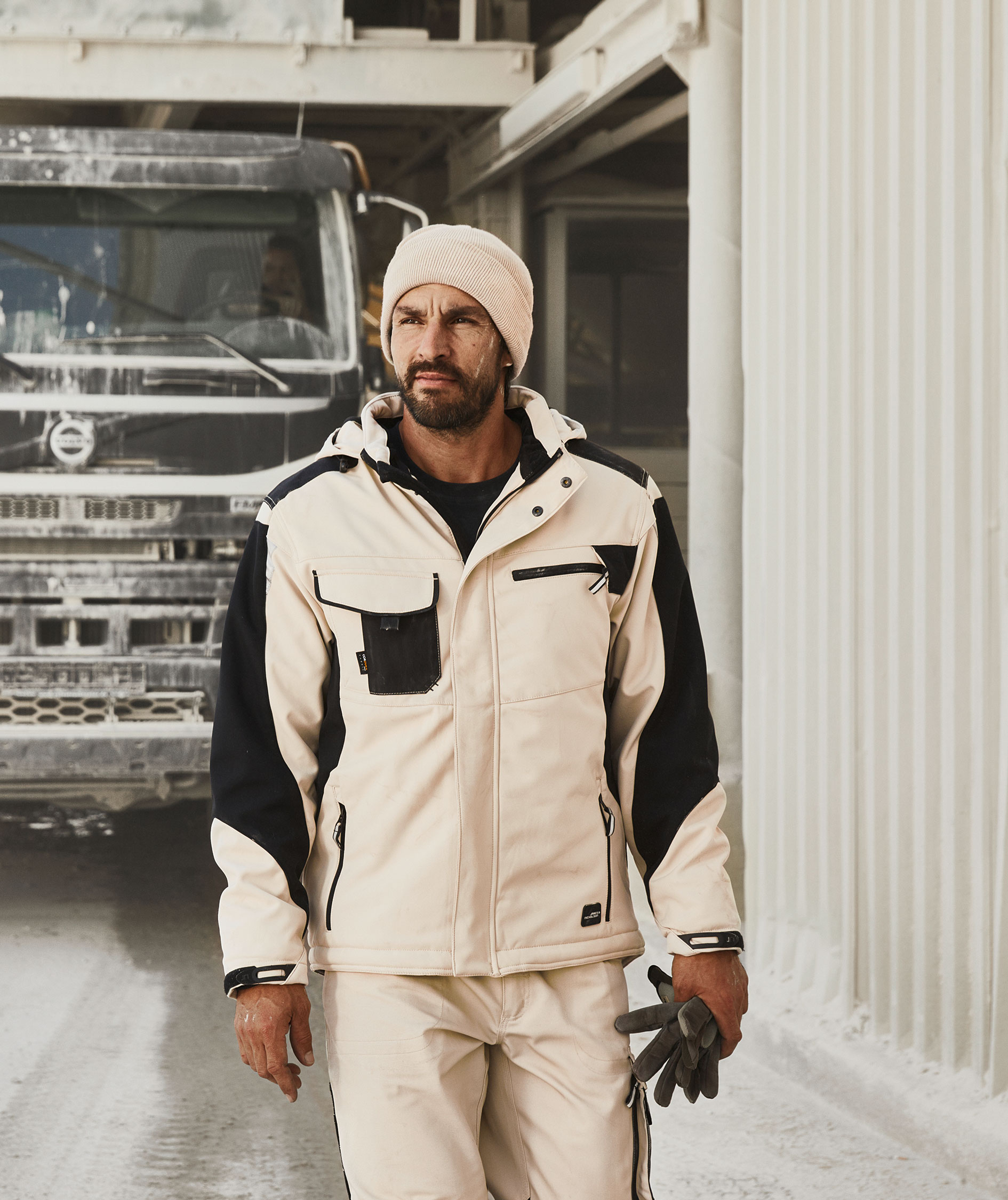 Myrtle Beach knitted hat, Sand