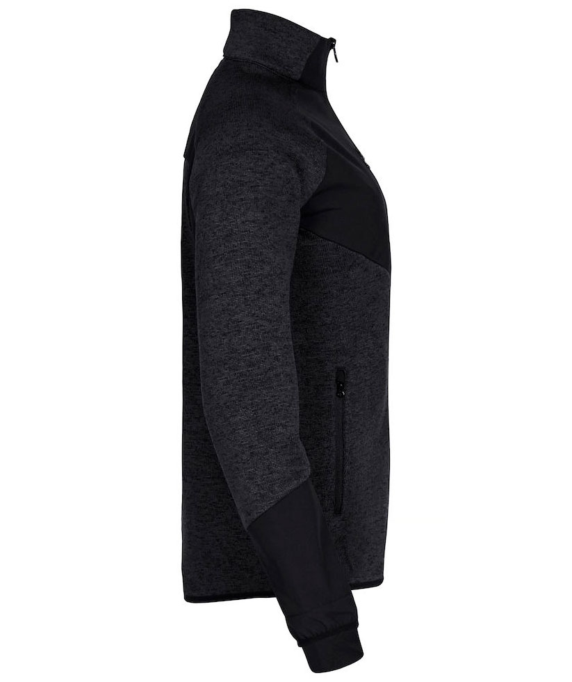 Clique Haines dame fleecejakke, Sort, large image number 3