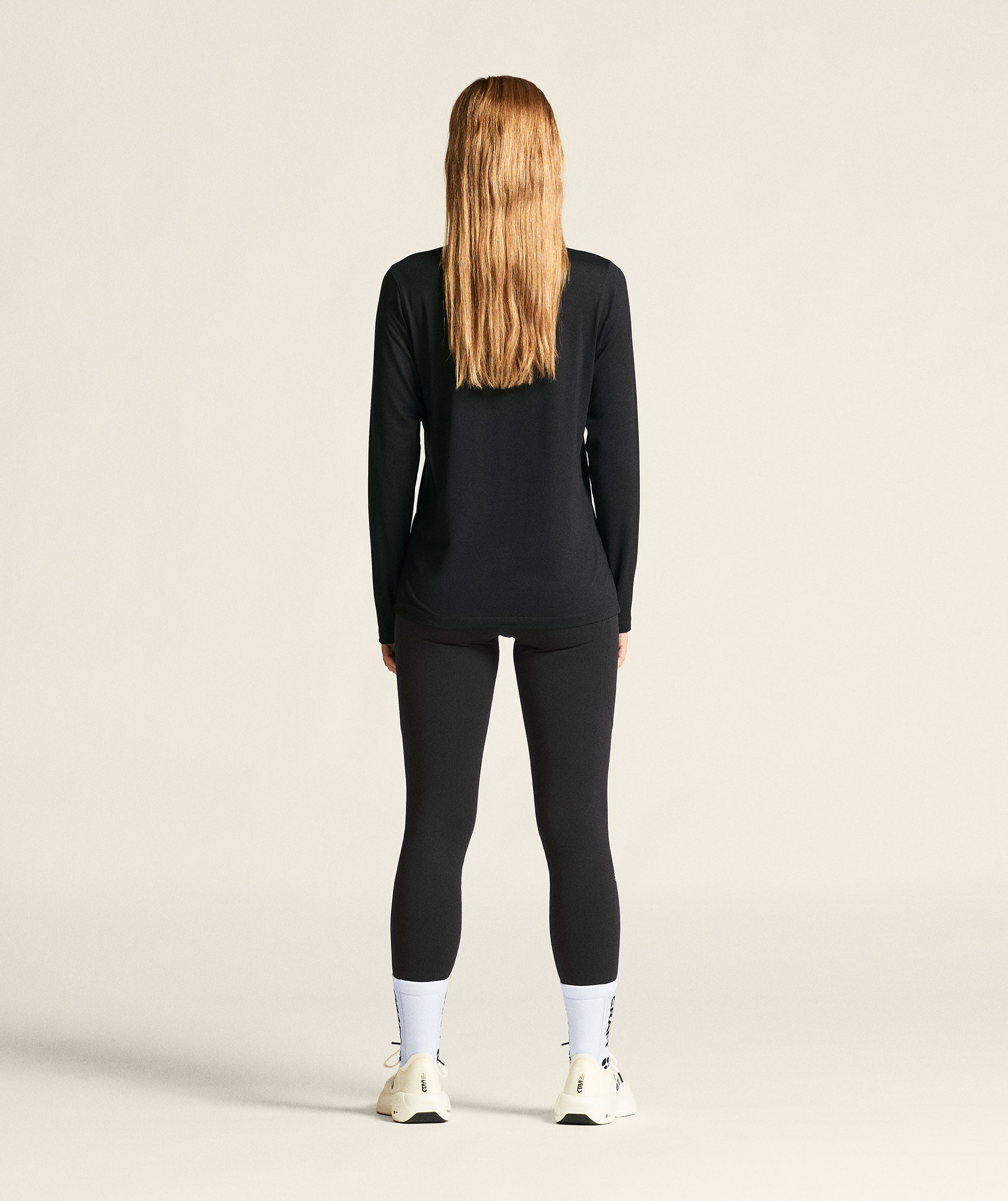 Craft Flow women's baselayer sweater, Black/Melange, large image number 6