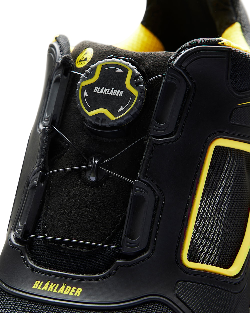 Bl&aring;kl&auml;der&nbsp;Gecko safety shoes S1P, Black/Yellow