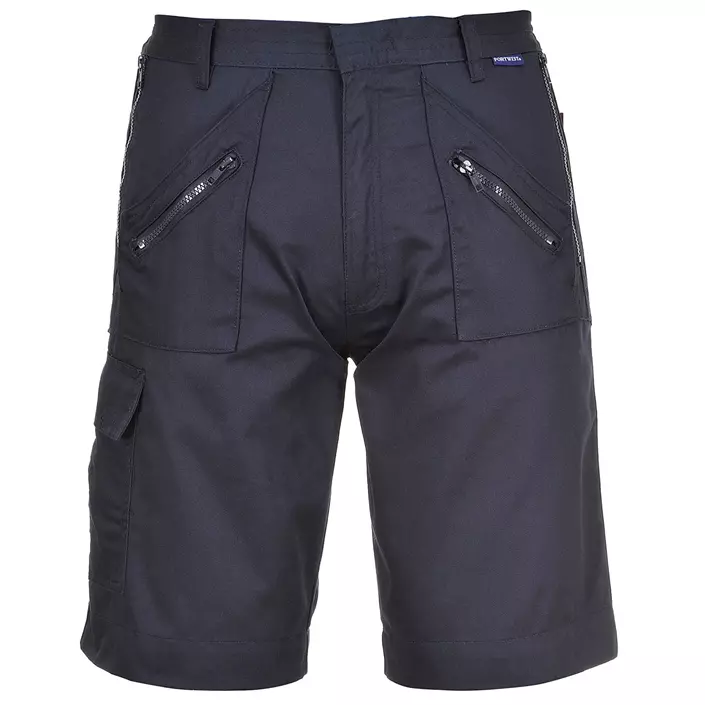 Portwest Action shorts, Marineblå, large image number 0