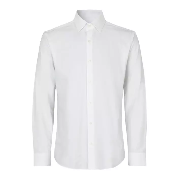 Seven Seas hybrid Slim fit skjorte, Hvit, large image number 0