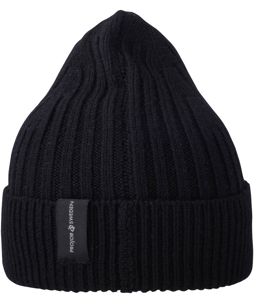 ProJob knitted beanie 9063, Black