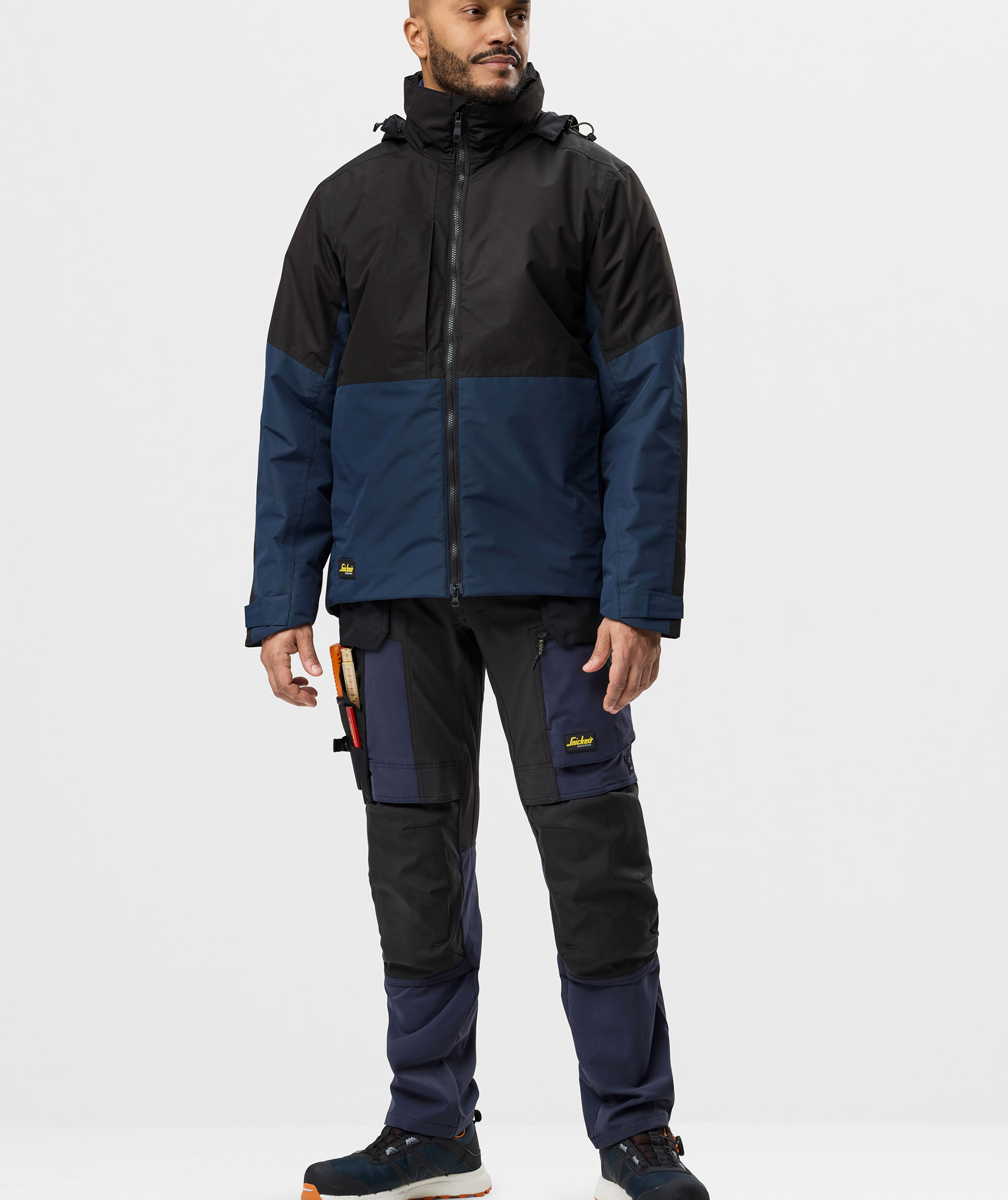 Snickers AllroundWork winter jacket 1104, Navy/black