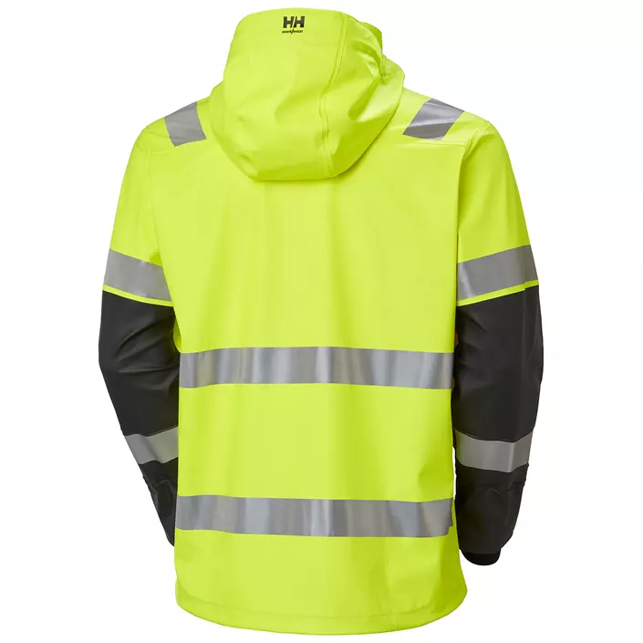 Helly Hansen Alna 2.0 Regenjacke, Hi-vis Gelb/Ebony, large image number 3