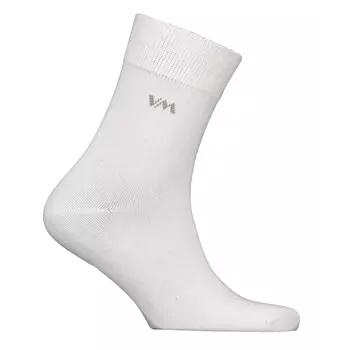 VM Footwear 3-pack Bamboo Medical Socks, White
