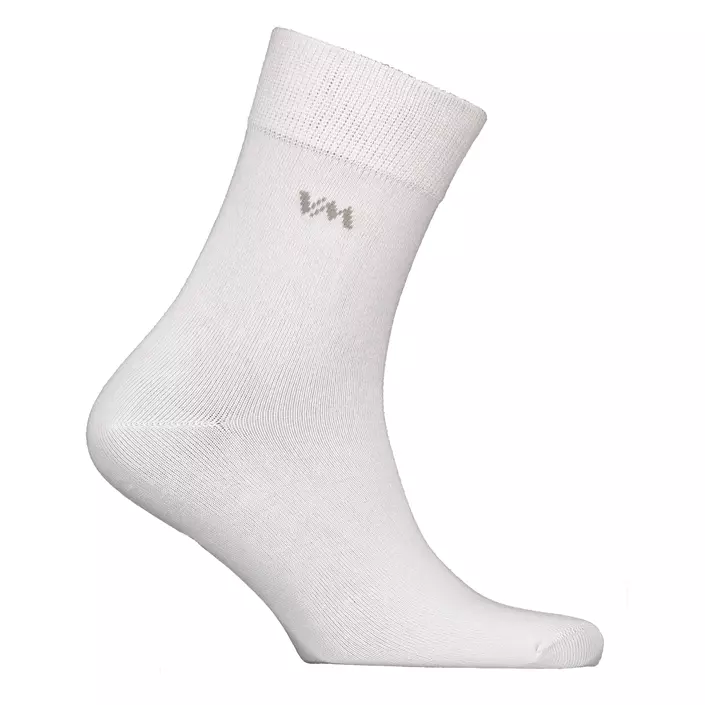 VM Footwear 3-pack Bamboo Medical sokker, Hvit, large image number 0