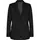 Sunwill Traveller Modern fit dame blazer med uld, Black, Black, swatch