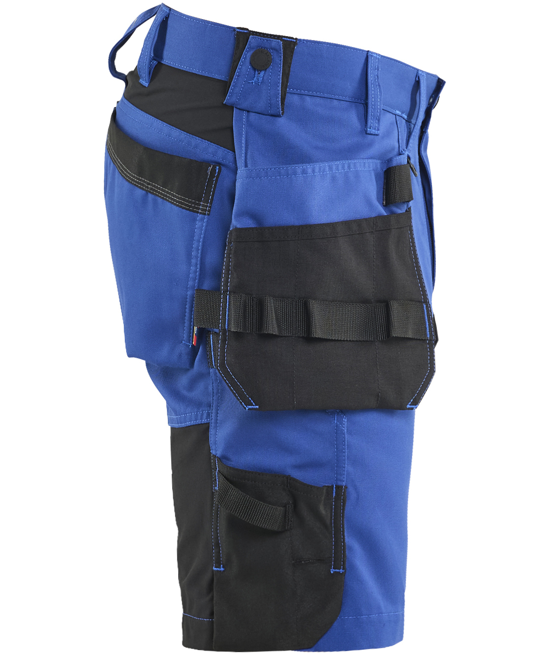 Bl&aring;kl&auml;der&nbsp;h&aring;ndverkershorts, Koboltbl&aring;/svart, large image number 2