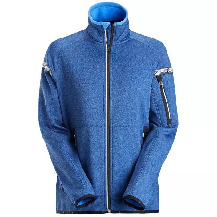 Snickers AllroundWork women's fleece jacket 8017, Blue, large image number 0