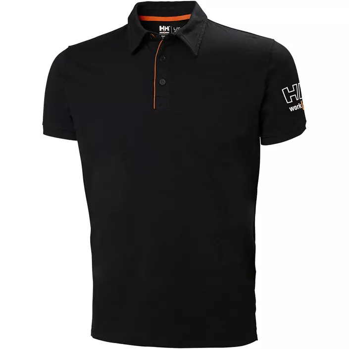 Helly Hansen Kensington polo T-shirt, Black, large image number 0