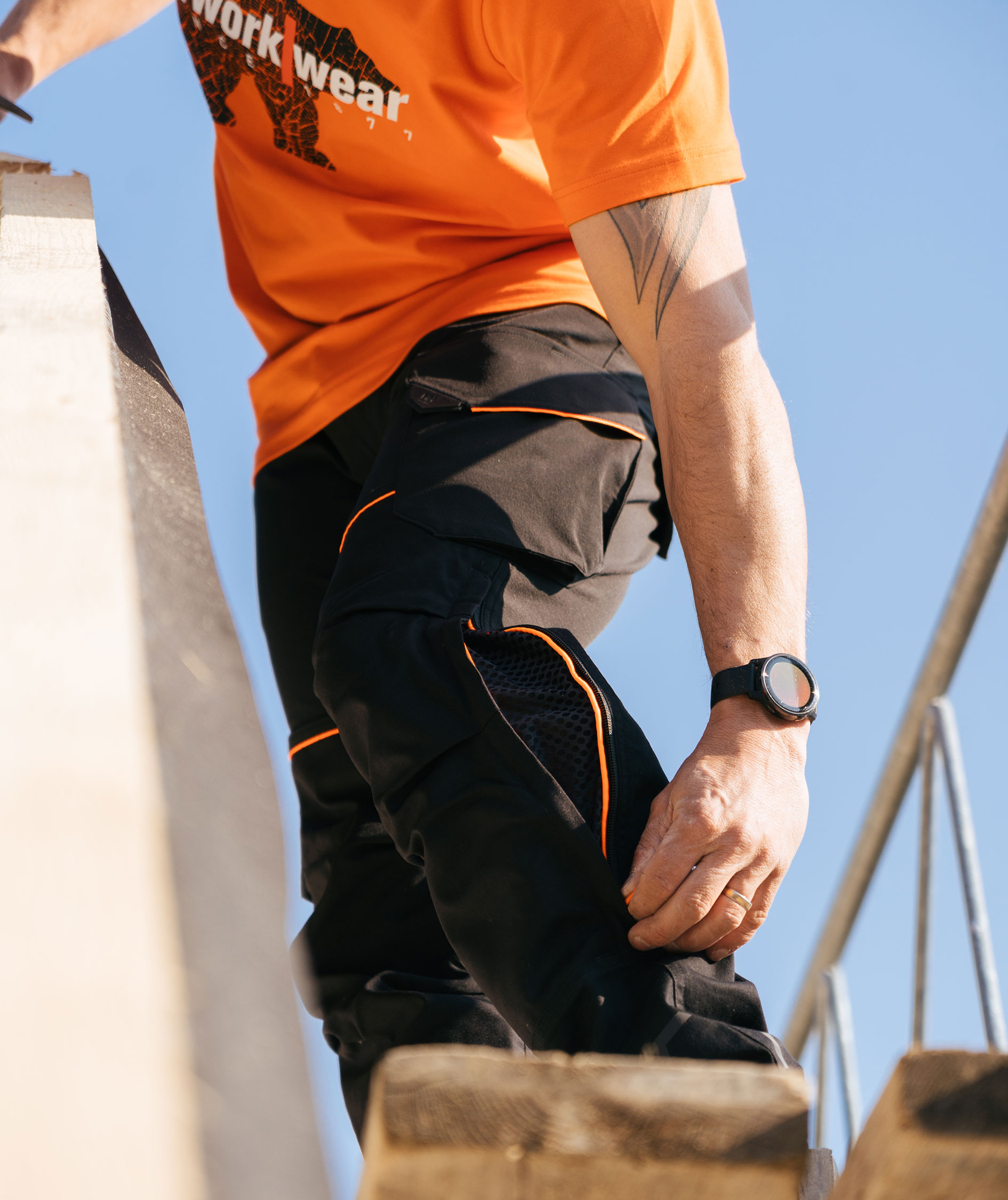 Helly Hansen Chelsea Evo. BRZ arbeidsbukse, Svart, large image number 2