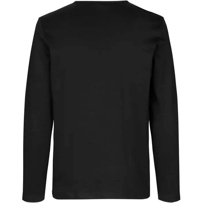 ID Identity Interlock långärmad T-shirt, Svart, large image number 1