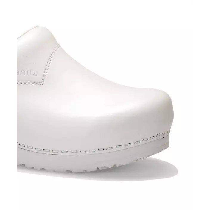 Sanita San Flex clogs with heel cover O2, White, large image number 1