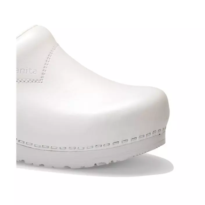 Sanita San Flex clogs with heel cover O2, White, large image number 1