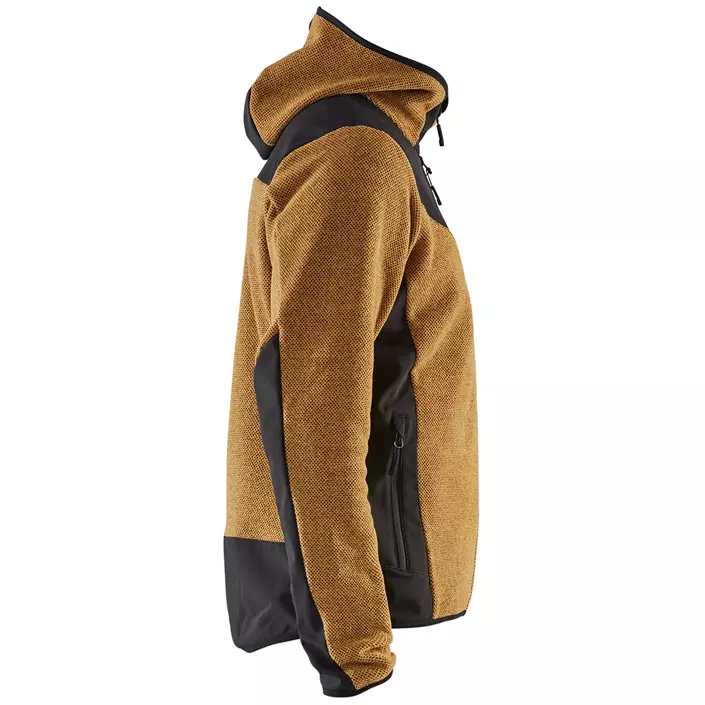 Blåkläder strikket jakke, Honning gul/Svart, large image number 2