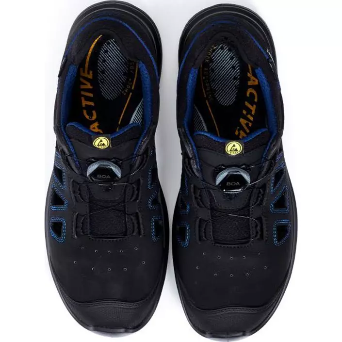 Grisport 70576 vernesandaler S1P, Svart, large image number 2