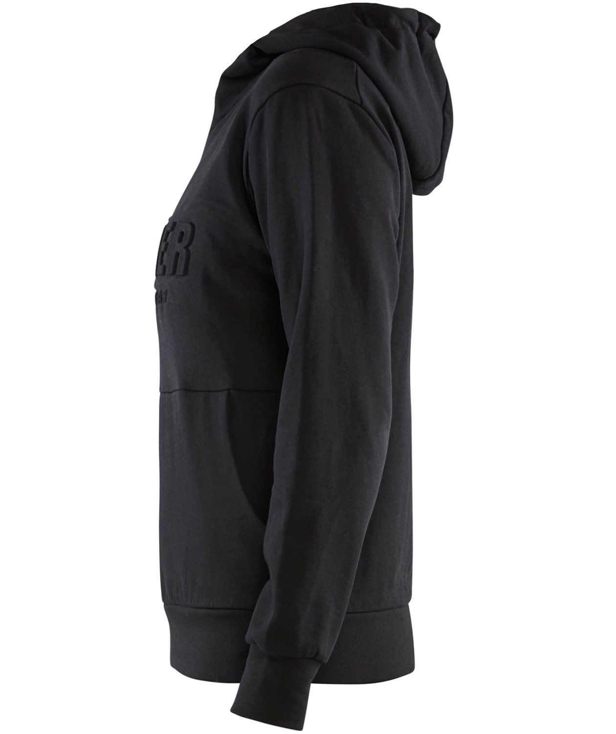 Bl&aring;kl&auml;der hoodie dam 3D, Svart, large image number 2