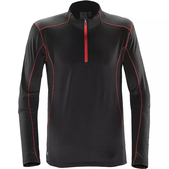 Stormtech Pulse baselayer sweater, Black/Red, large image number 0