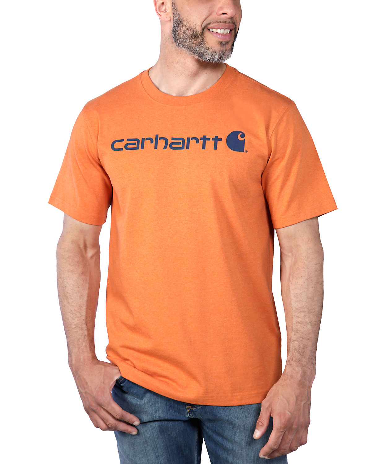 Carhartt Dearborn T-Shirt, Marmalade Heather