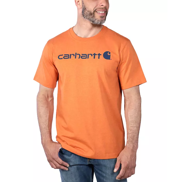 Carhartt Emea Core T-shirt, Marmalade Heather, large image number 1