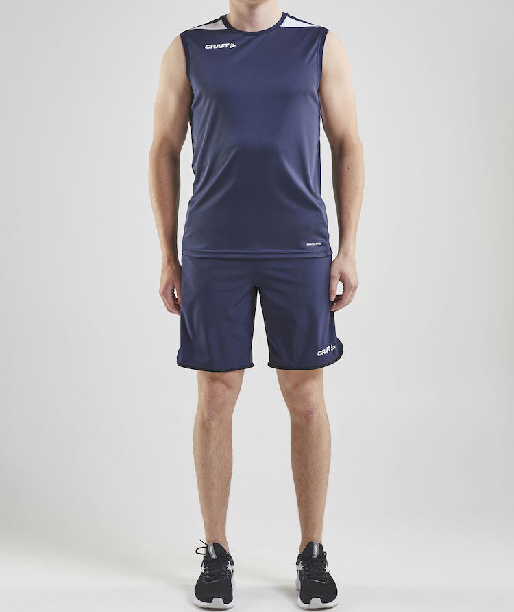 Craft Pro Control Impact tank top, Navy/White, large image number 4